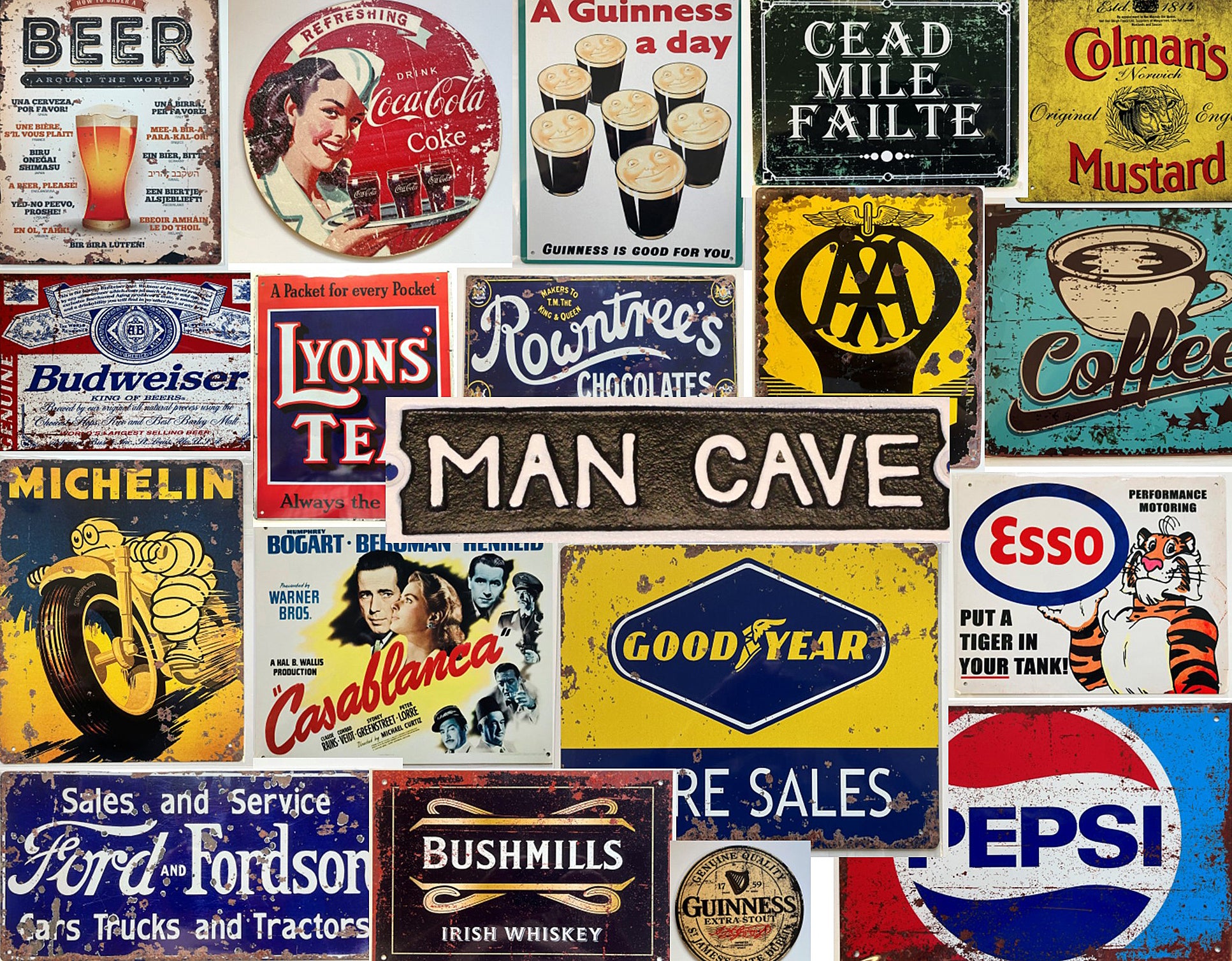 vintage-style-advertising-signs-pm-coins-collectables for Free Printable Model Railway Signs Vintage Style Advertising Signs – PM Coins & Collectables for Free Printable Model Railway Signs