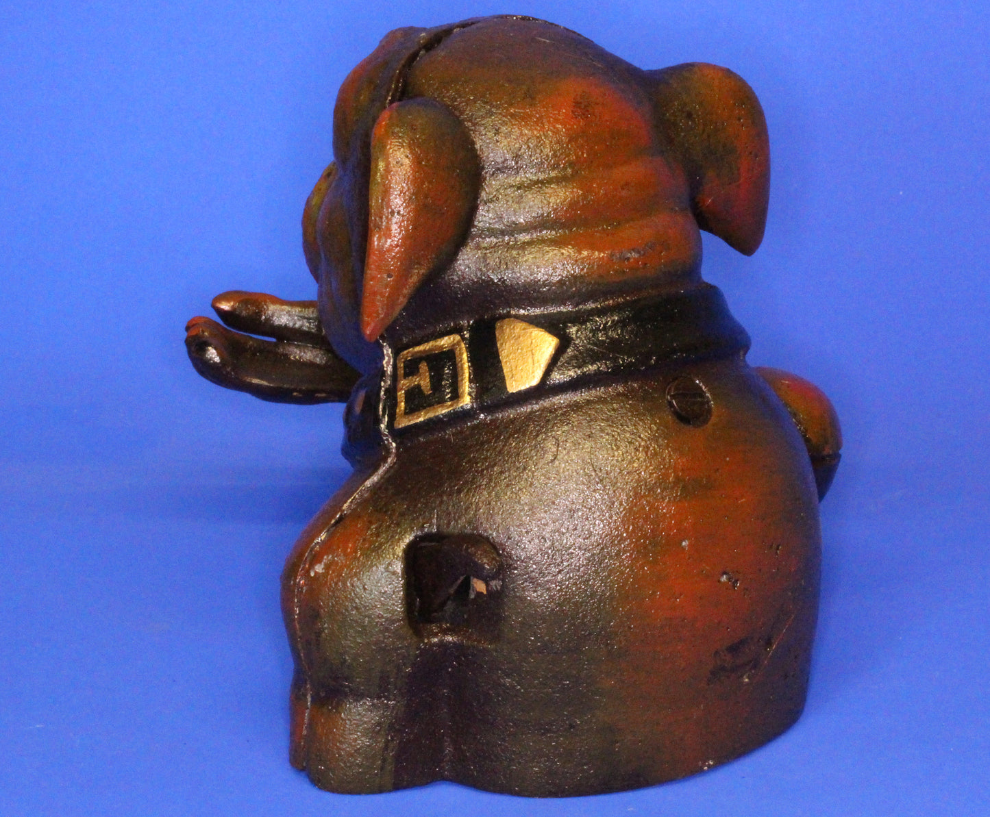 Vintage Style Cast Iron DOG MONEYBOX Bank, 20cm high, moneybox [XBDOG]