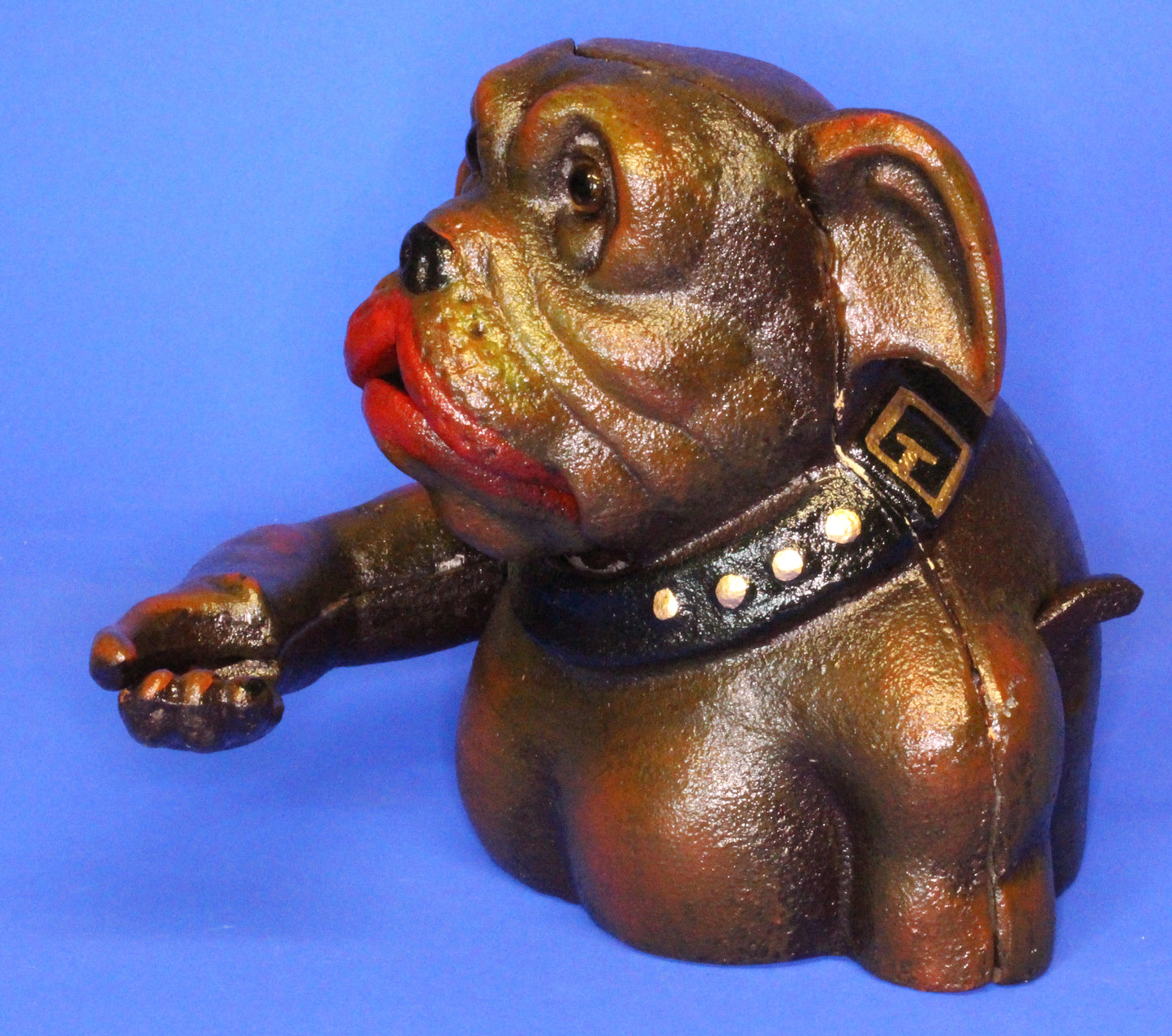 Vintage Style Cast Iron DOG MONEYBOX Bank, 20cm high, moneybox [XBDOG]