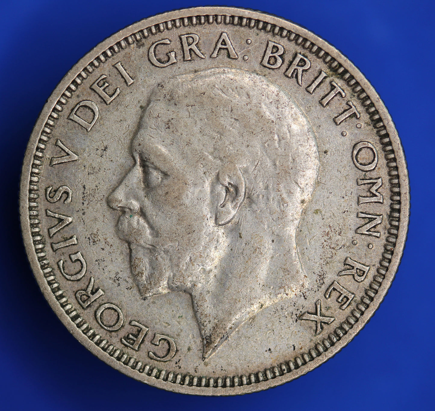 1936 British Coin George V 50% Silver Shilling 1/- coin    [10/23 28541]