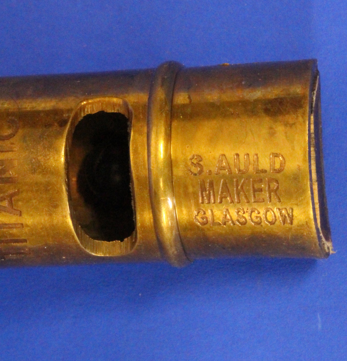 REPLICA REPRODUCTION Titanic whistle, White Star Line, S. Auld Maker Glasgow [VTITW]