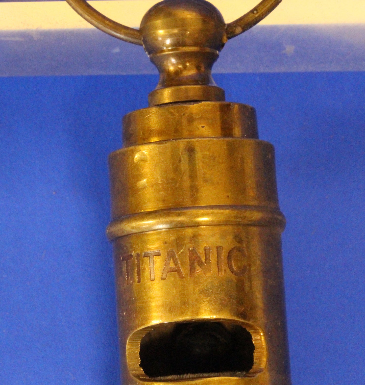 REPLICA REPRODUCTION Titanic whistle, White Star Line, S. Auld Maker Glasgow [VTITW]