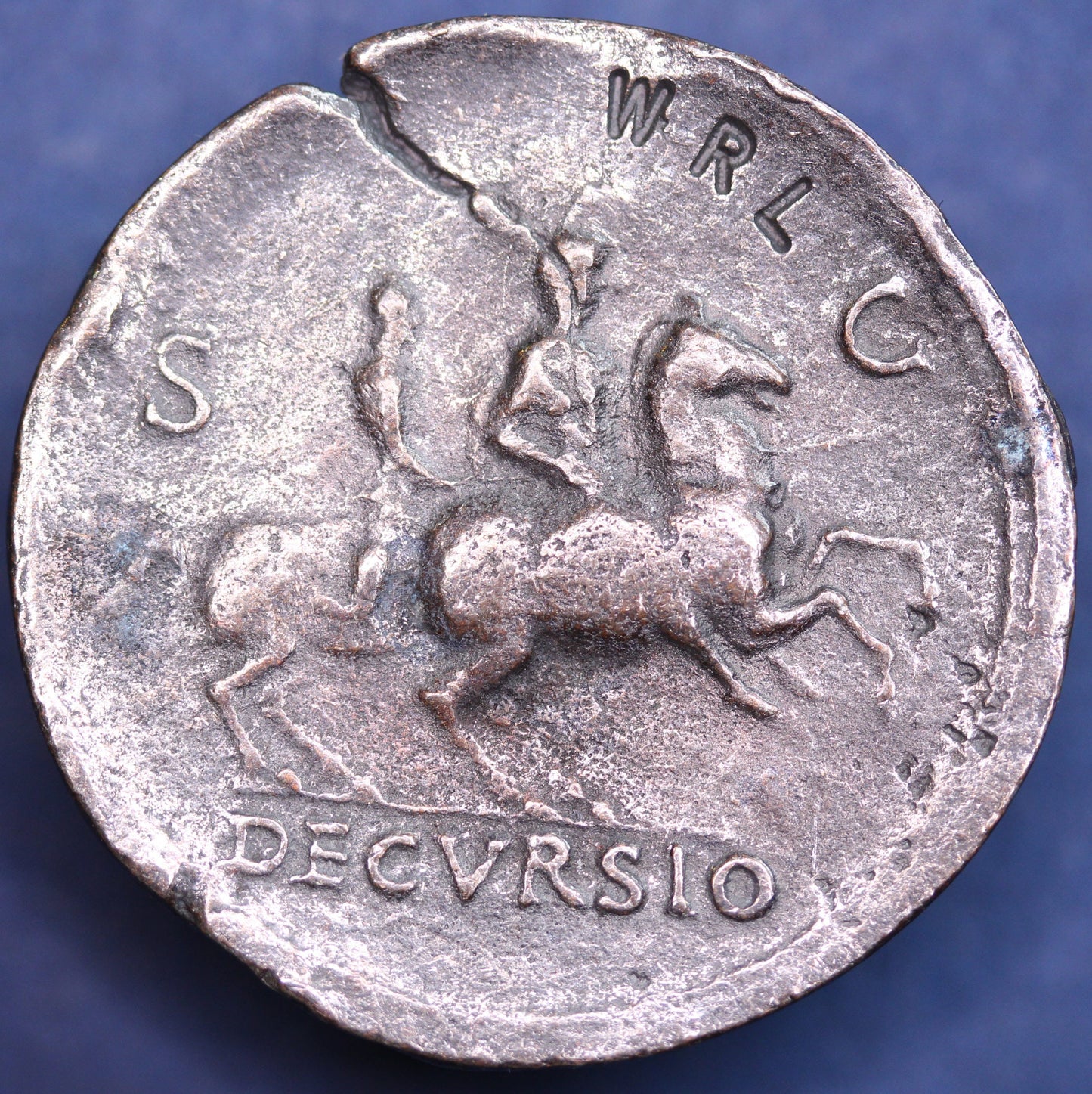 REPRODUCTION Roman coin, Sestertius of Nero (35mm) [RCSESN]