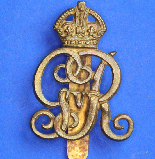 British Army Vintage World War 1 - WW1 George V Norfolk Yeomanry Cap Badge  [R05/24 27112]