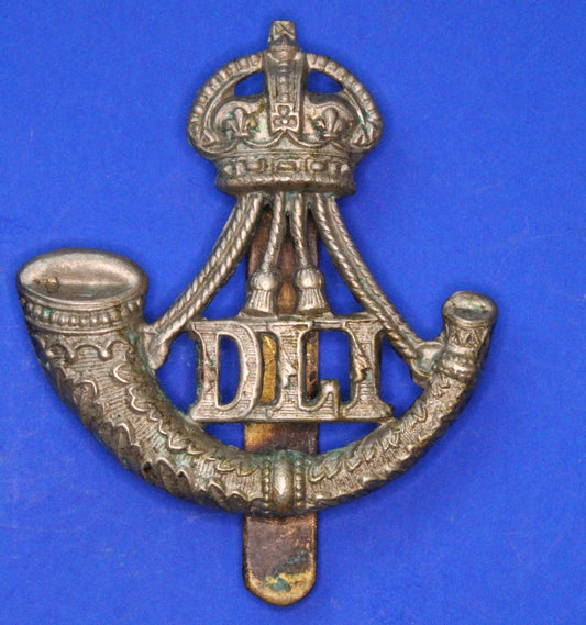 British Army Militaria - WW1 Durham Light Infantry DLI Regiment Cap Badge    [R11/24 28761]