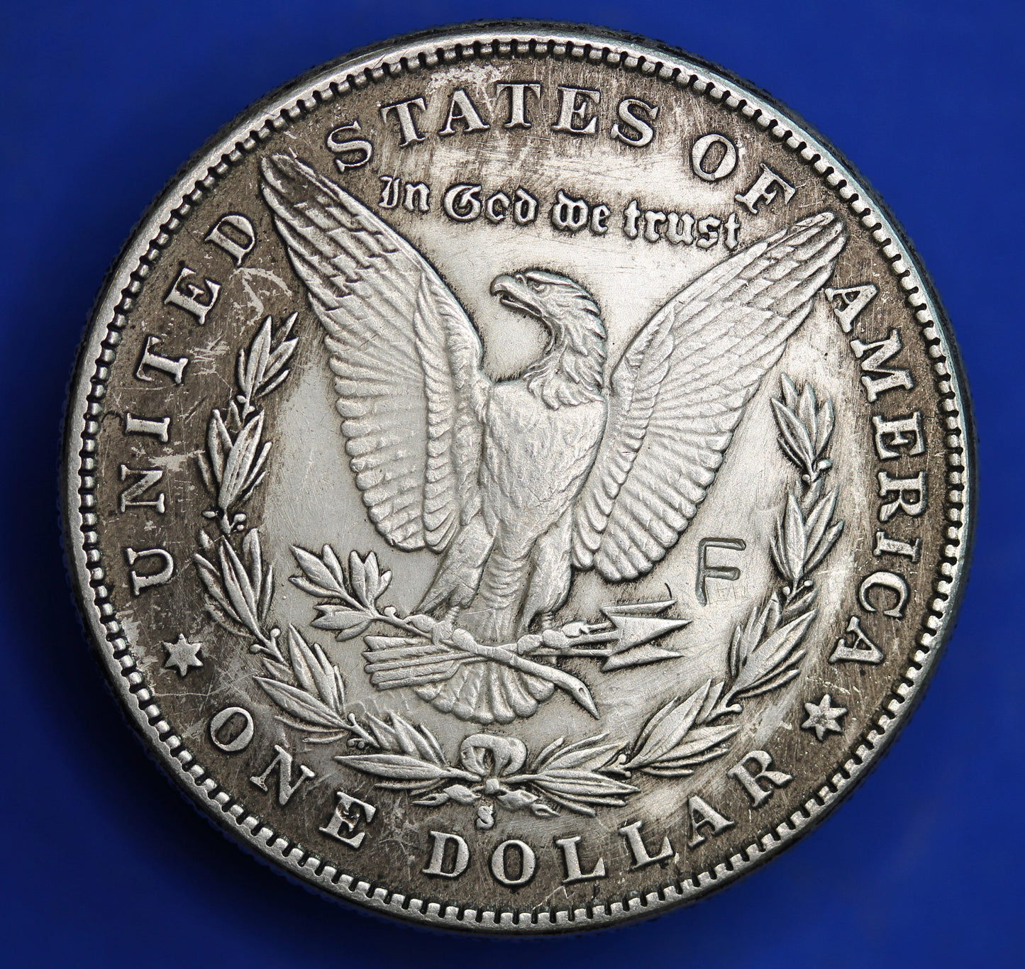 Replica coin, 1878 United States USA Morgan Dollar, wt 24.5g should be 26.7g,  marked "copy"  [R01/25 29128]