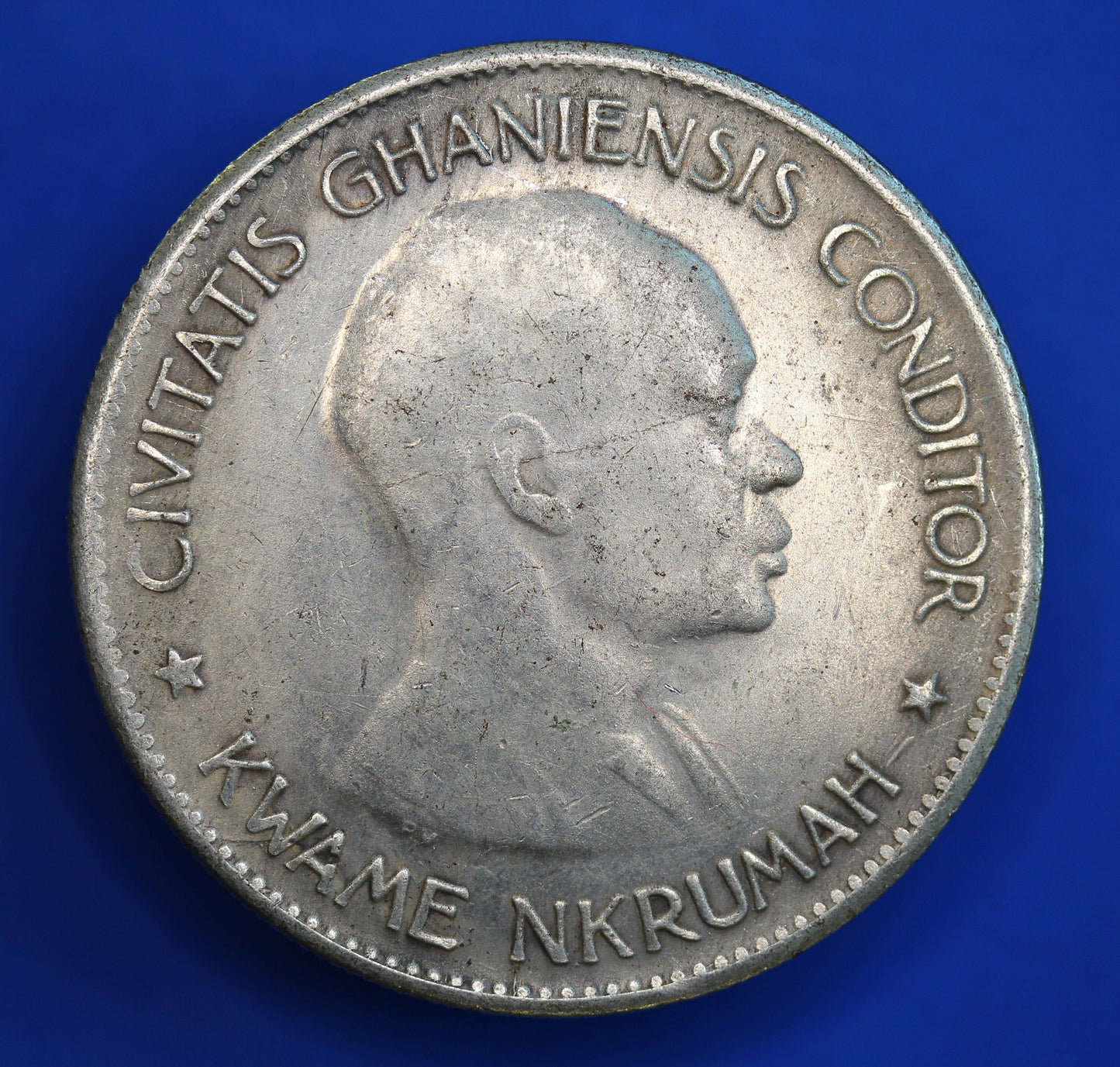 1958 Ghana 10 Shillings Independence coin, REPLICA  [R02/25 29529]