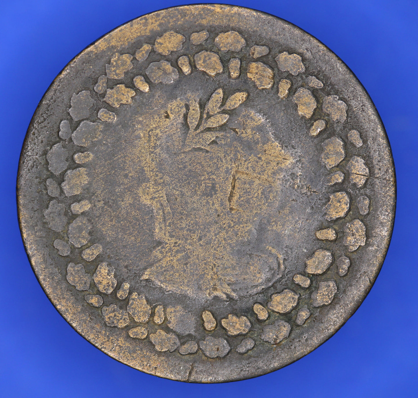 1812 Canada Half Penny 1/2 Penny Imitation Tiffin Token - Copper                   [R02/25 29483]