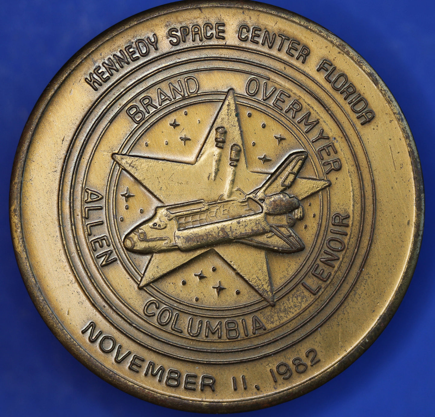 Medallion 39mm, New Era Space Exploration USA, Kennedy Space Centre Columbia 1982   [R03/25 29664]