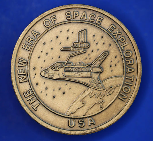Medallion 39mm, New Era Space Exploration USA, Kennedy Space Centre Challenger 1983   [R03/25 29665]