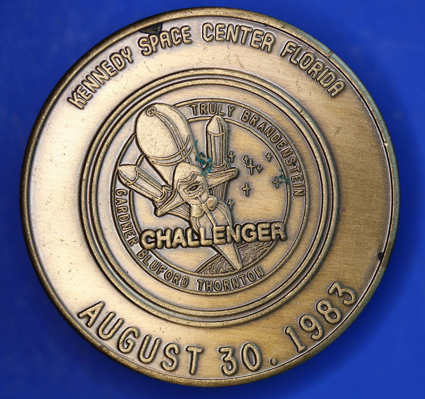 Medallion 39mm, New Era Space Exploration USA, Kennedy Space Centre Challenger 1983 [R03/25 29666]