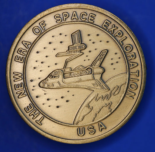 Medallion 39mm, New Era Space Exploration USA, Kennedy Space Centre Spacelab 1985   [R03/25 29667]