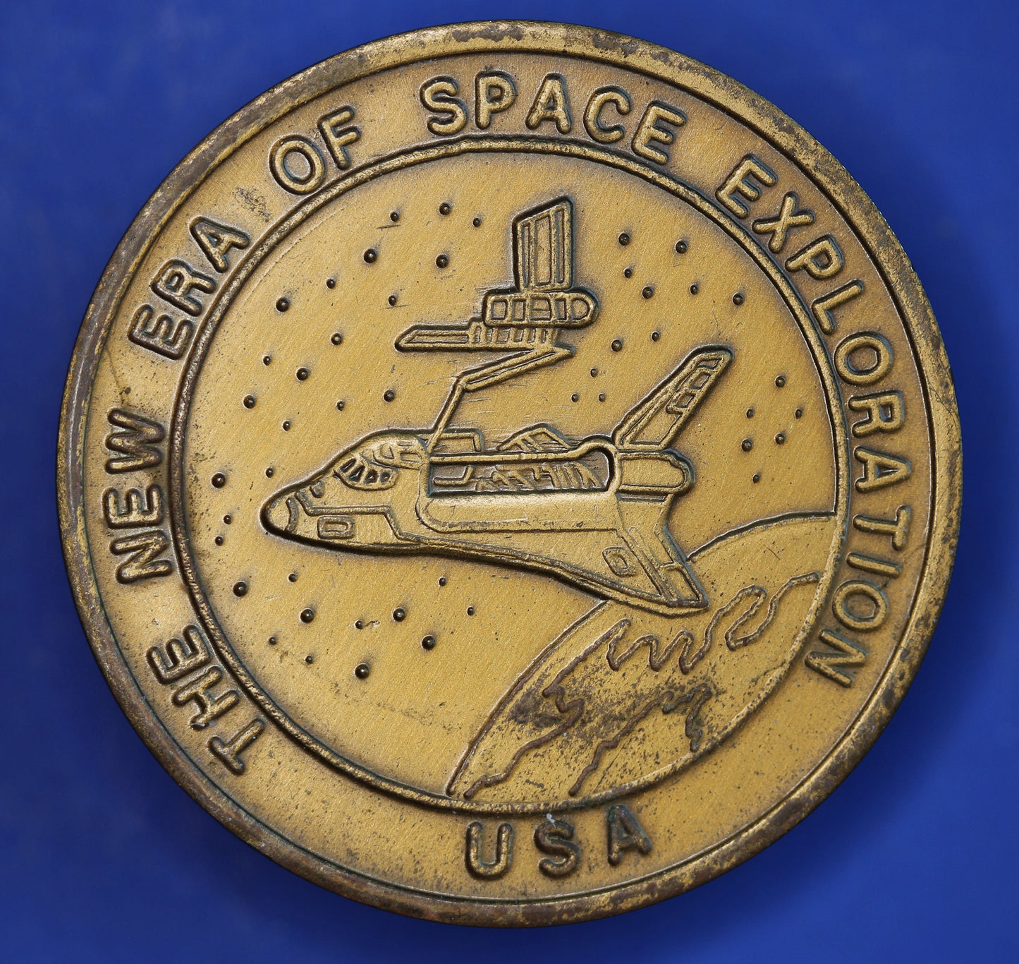 Medallion 39mm, New Era Space Exploration USA, Kennedy Space Centre Columbia 1982   [R03/25 29664]