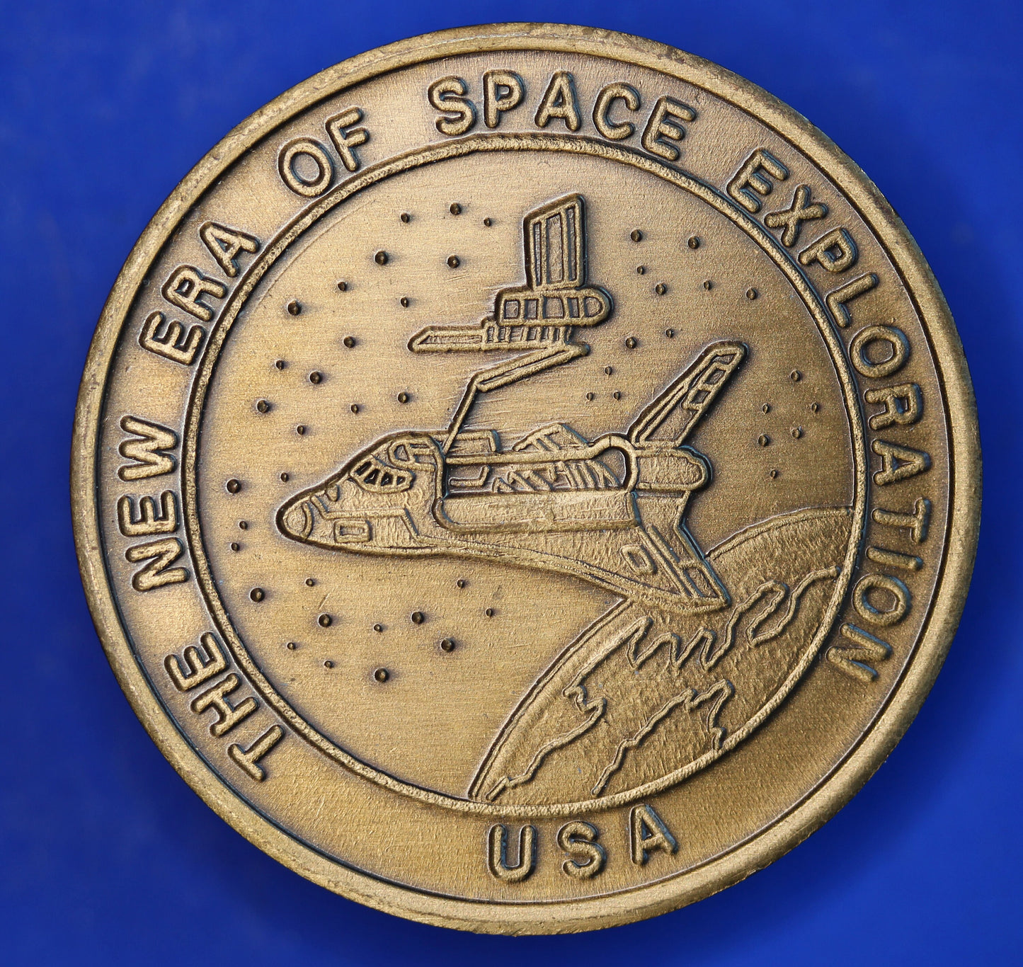 Medallion 39mm, New Era Space Exploration USA, Kennedy Space Centre Challenger 1983 [R03/25 29666]