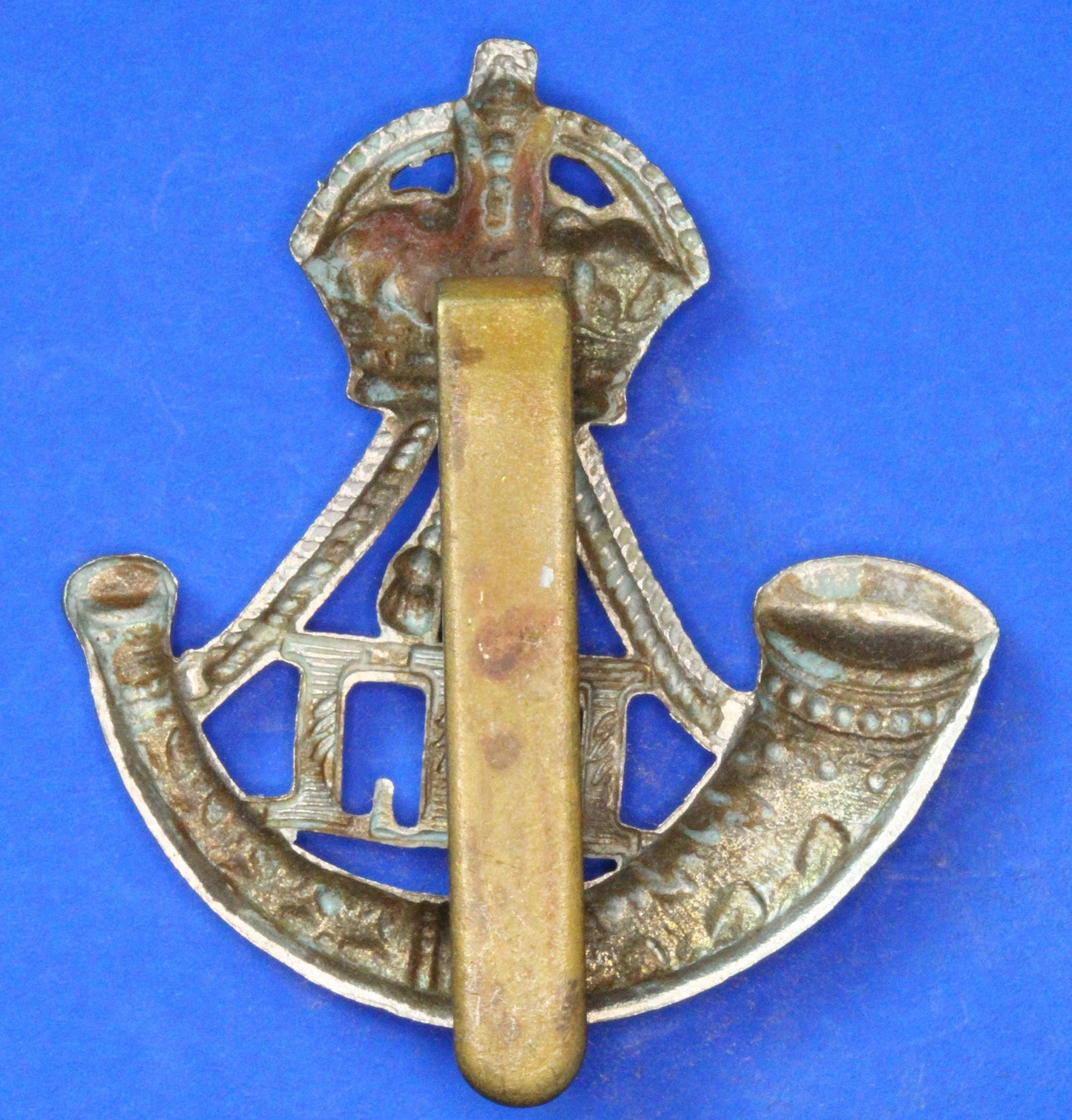 British Army Vintage World War 2 - WW2 Durham Light Infantry DLI Regiment Cap Badge        [R09/25 30362]