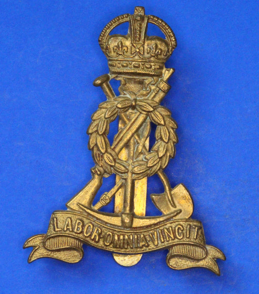 British Army Vintage World War 2 - WW2 Royal Pioneer Corps Cap Badge, Marples & Beasley        [09/24 30364]