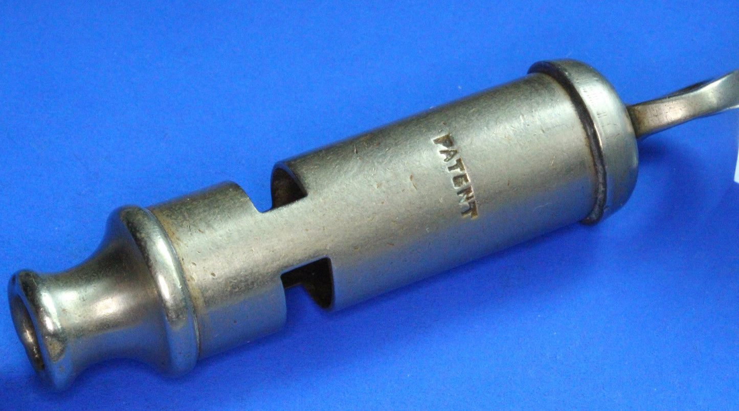 Vintage Whistle, Vintage whistle, Patent Number 5727-08, Unmarked by J.Hudson & Co.  [R09/25 30968]