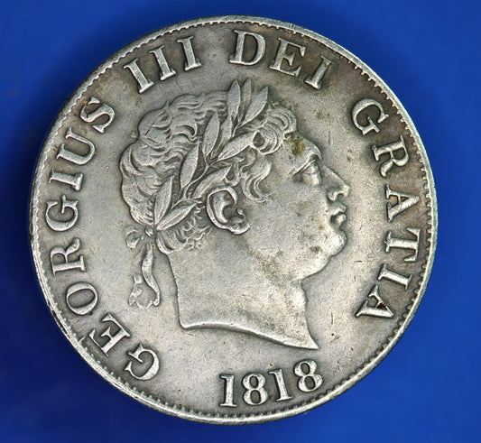 1818 George III Half Crown REPLICA, 12.5g    [R10/25 31013]