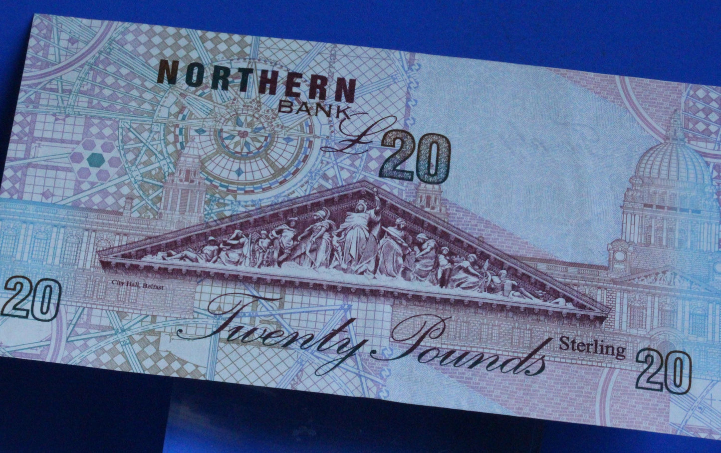 1999 Northern Bank, Northern Ireland, Twenty pound, 20 pound, banknote   [10/24 31057]