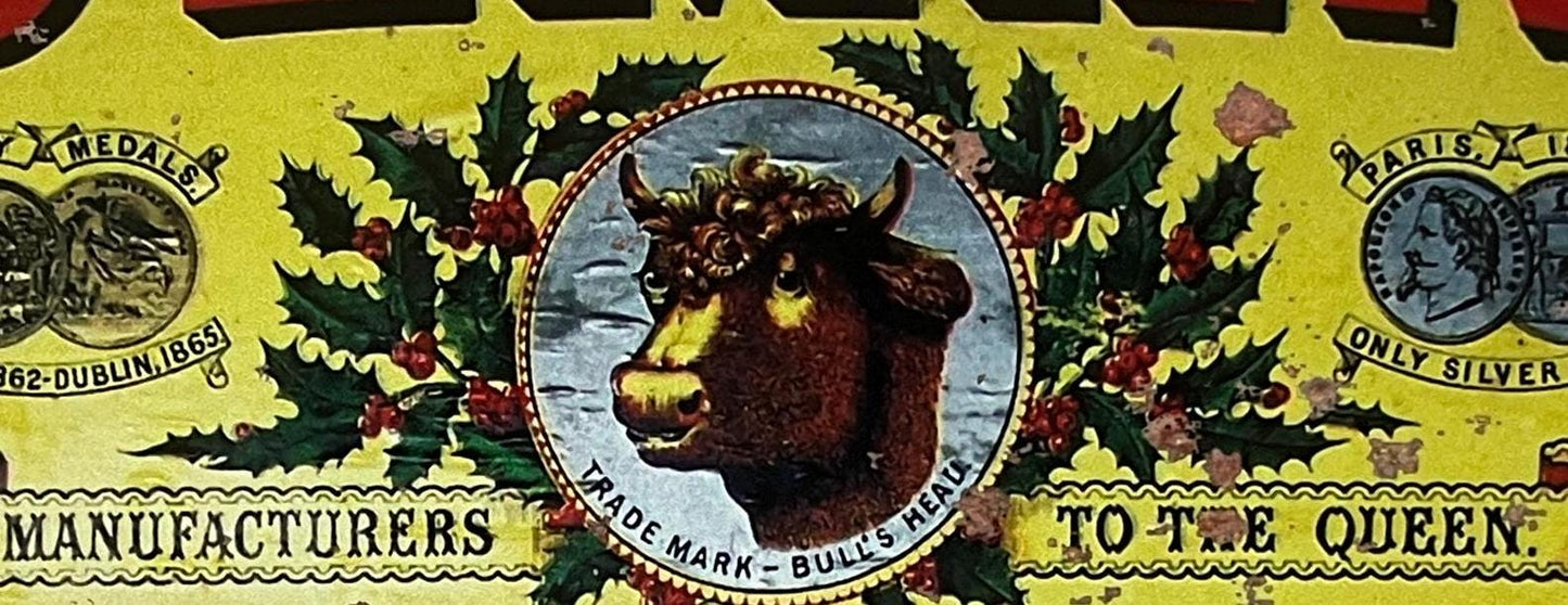 Aluminium Vintage Style Wall Sign - Colman's Original English Mustard 12x6 inch [COLM2]