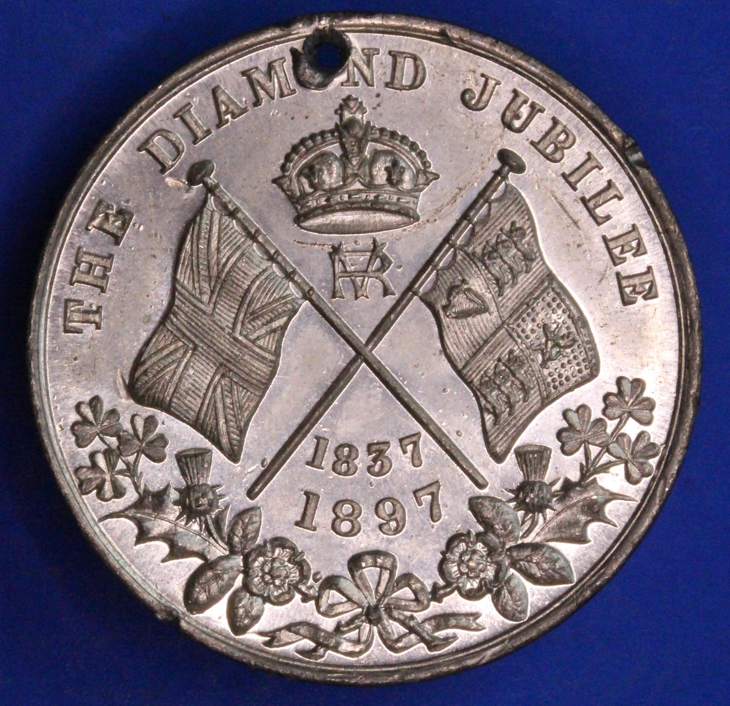 British Medal /Medallion - 1897 Victoria Diamond Jubilee medal, 38mm     [R12/25 31572]