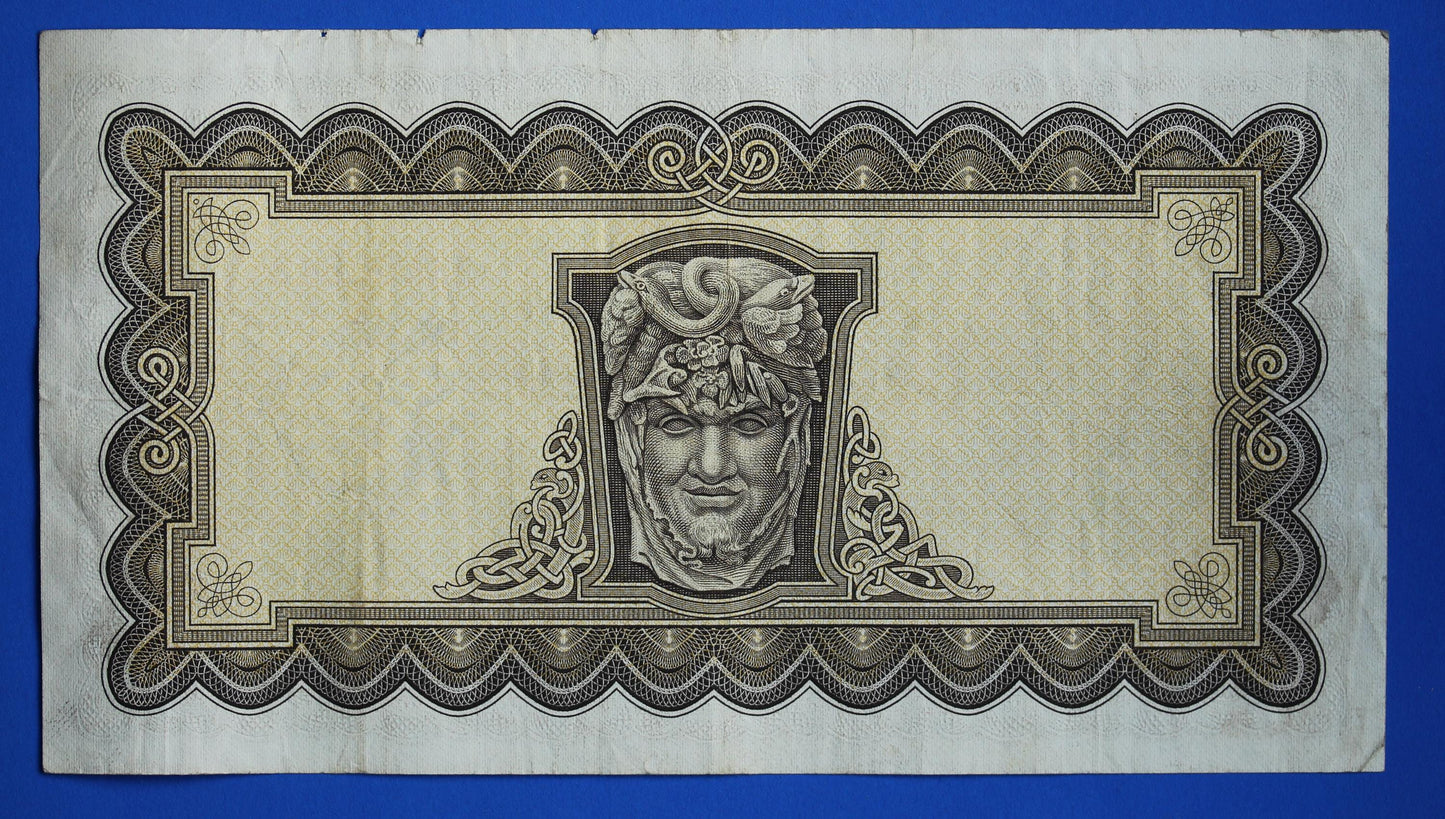 1970 Central Bank of Ireland, Five Pound, Five Punt Irish EIRE Lady Lavery banknote [02/25 31911]