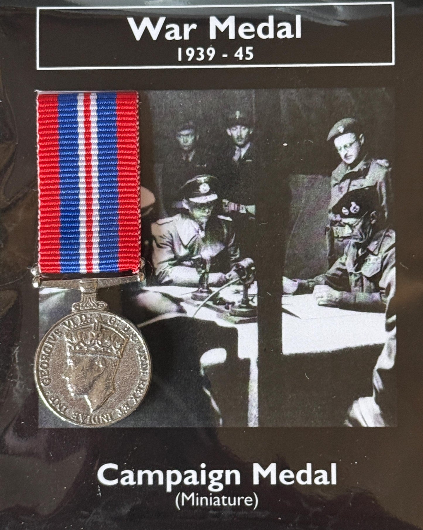 REPRODUCTION Campaign Medal 1939-45 Star Miniature British War Medal 18mm [CMWM]