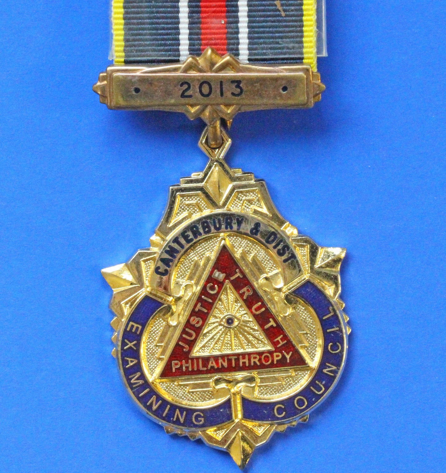Masonic Medal /Medallion - RAOB Buffaloes GLE Jewel / Medal, Canterbury   [02/25 31820]