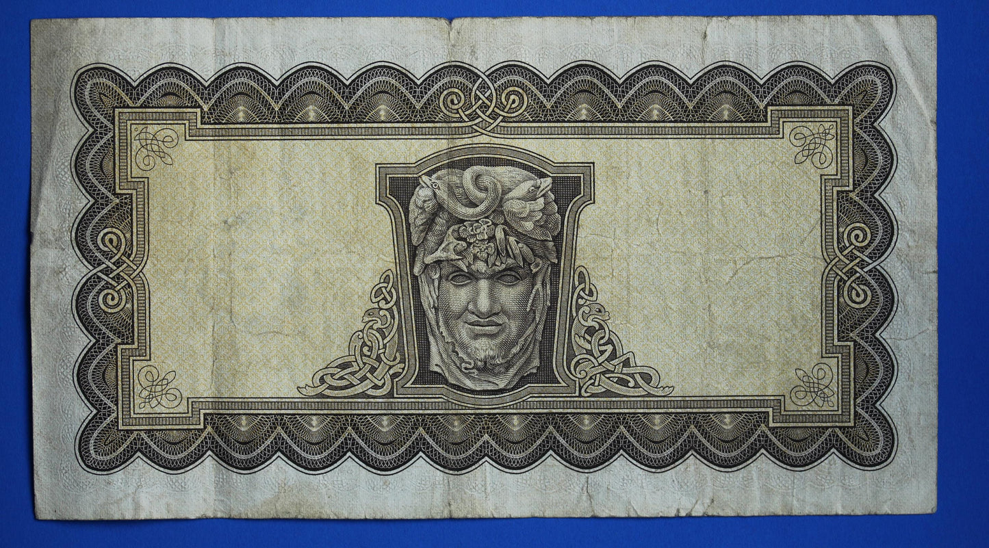 1970 Central Bank of Ireland, Five Pound, Five Punt Irish EIRE Lady Lavery banknote [02/25 31912]