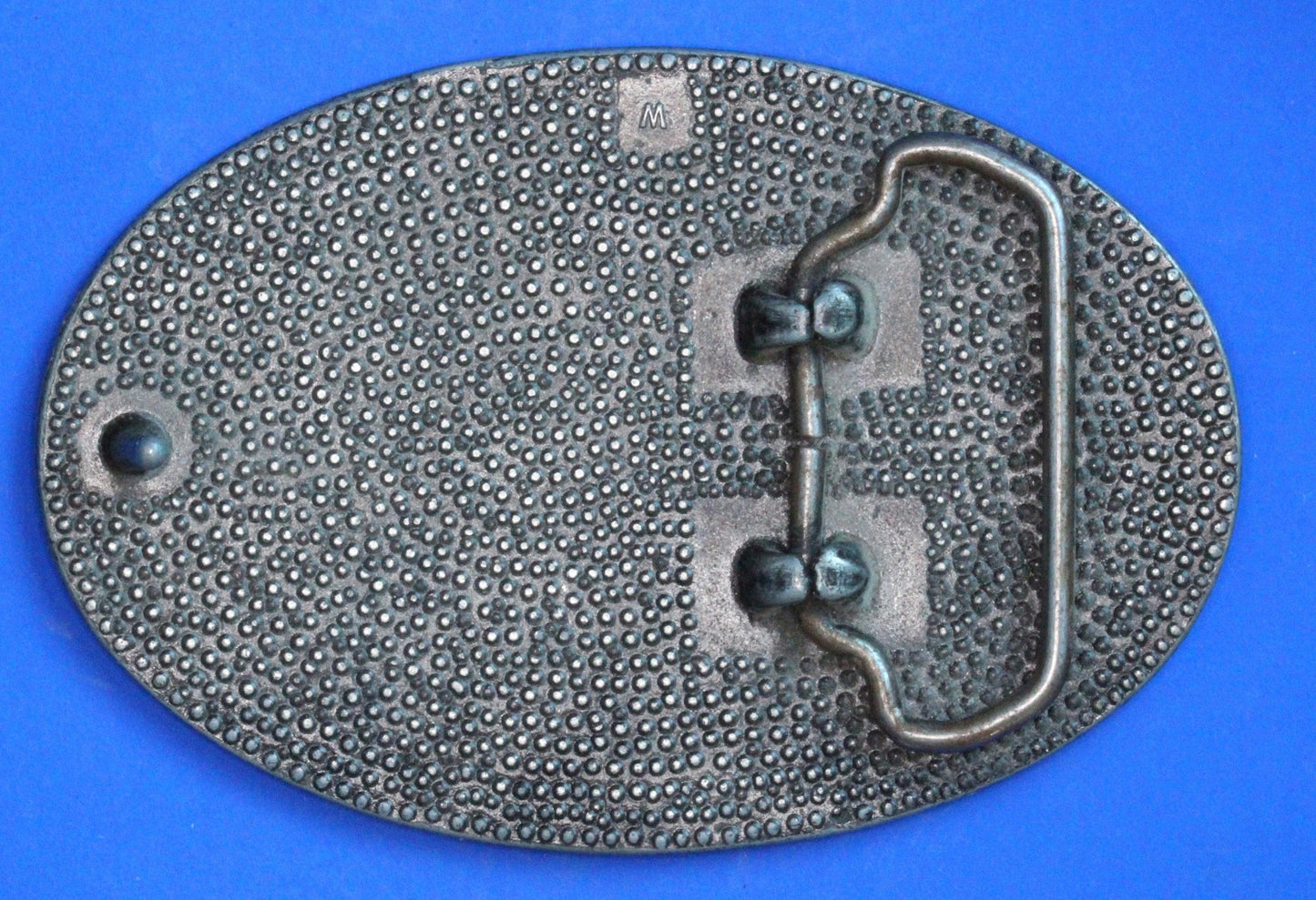 Vintage Laser Etched Abstract Belt Buckle Geometric, for 1 1/2 inch belt  [05/25 32346]