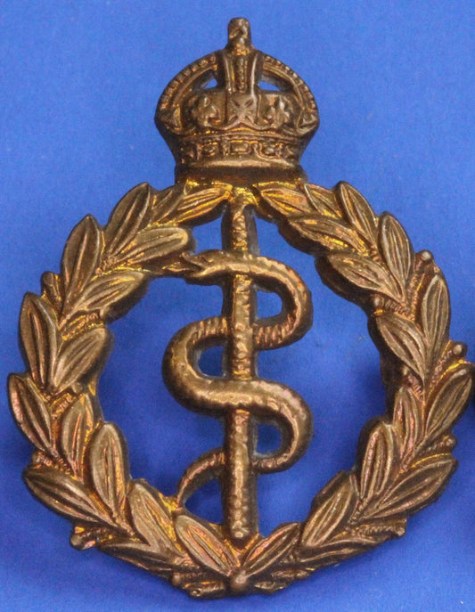British World War 1 - One RAMC trade badge issued to Medical Trainees from other Regiments H:3cm   [RAMC1]