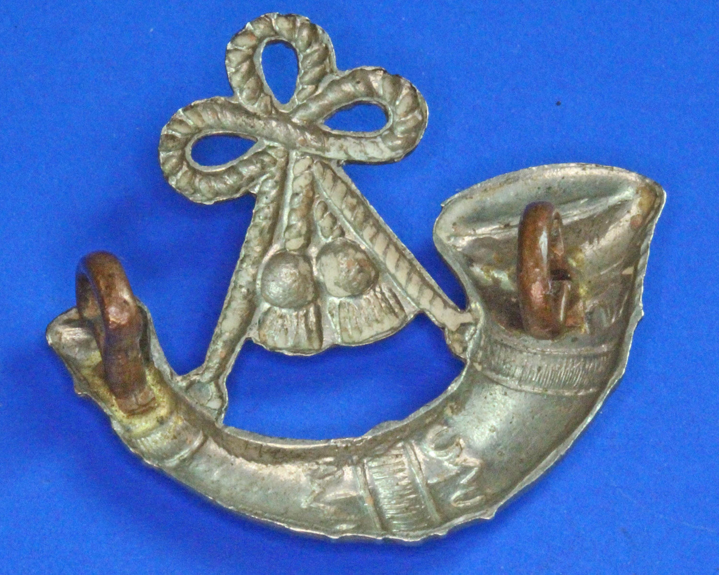 British Army Militaria - Oxfordshire & Buckinghamshire Light Infantry Collar Badge     [06/25 32765]