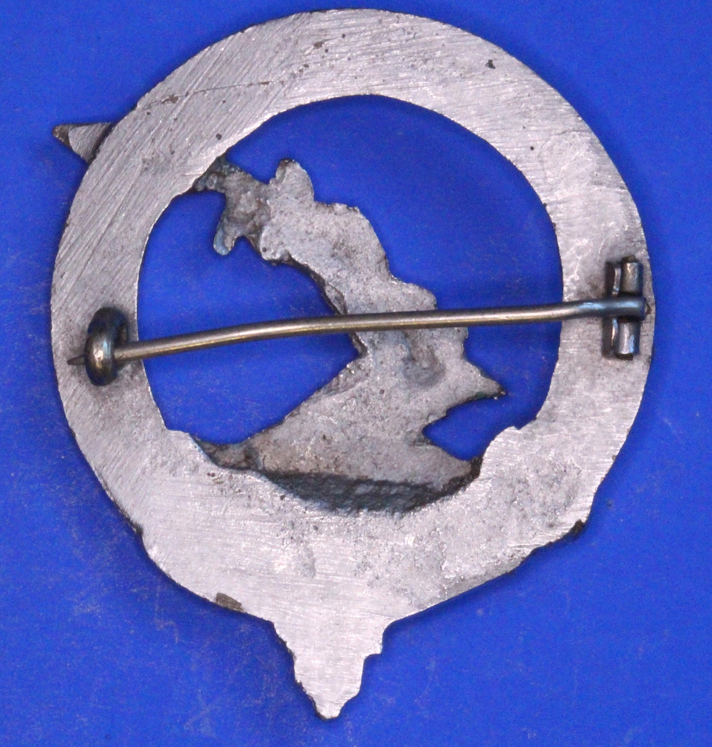 Vintage Scottish Clan Brooch /Bonnet Badge - MacRae   [10/25 33345]