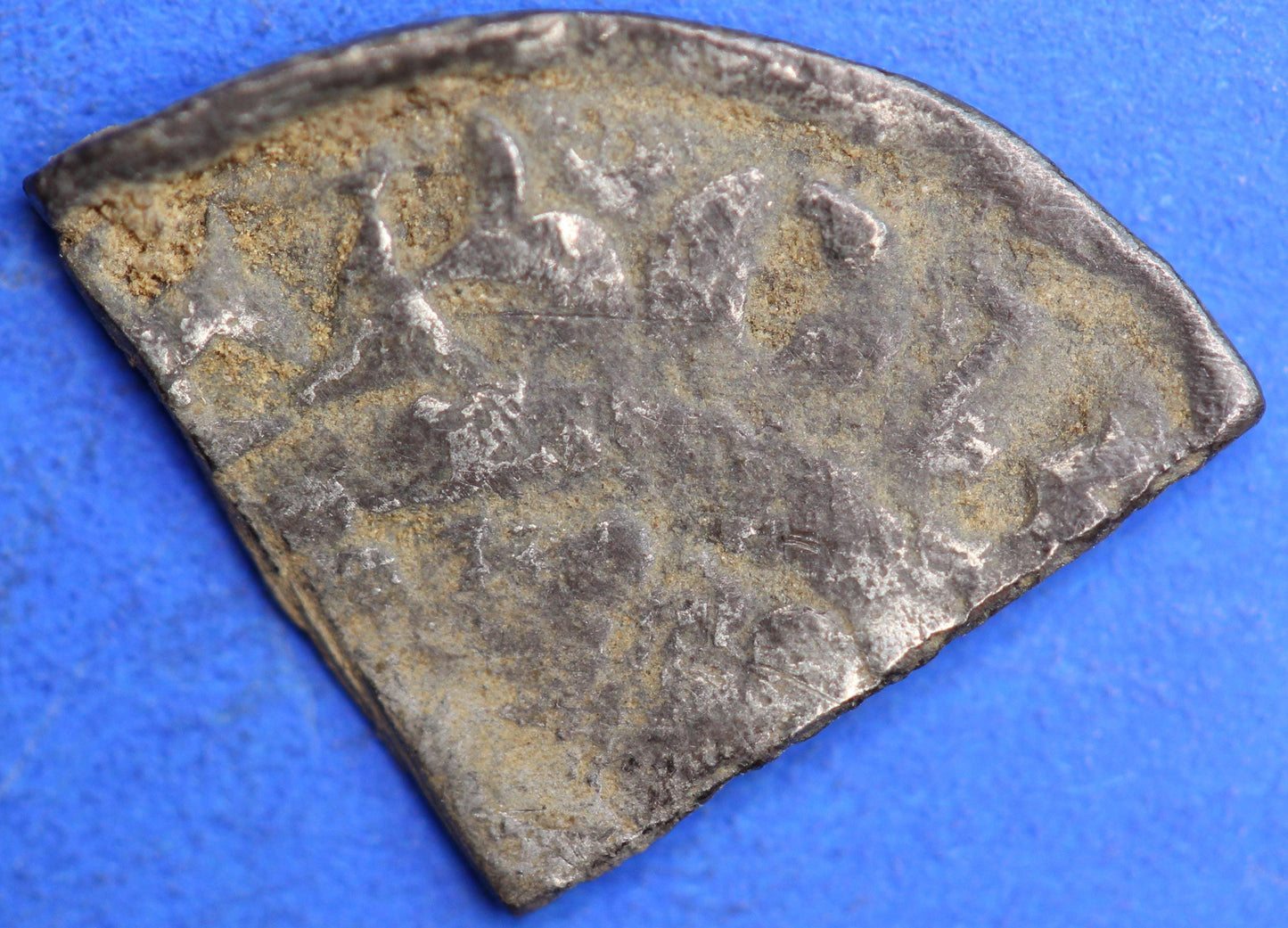 Medieval hammered short cross silver farthing, 1/4d, 0.29g    [10/25 33274]