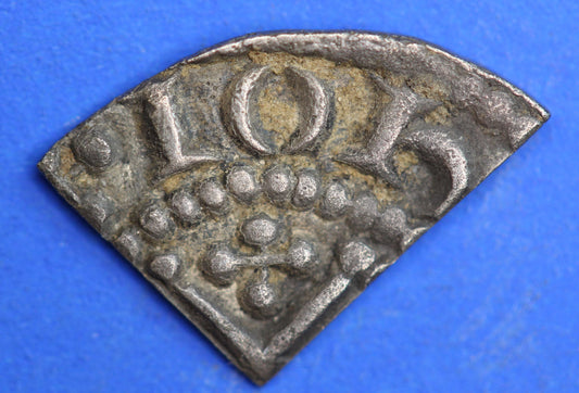 Medieval hammered short cross silver farthing, 1/4d, 0.29g    [10/25 33278]