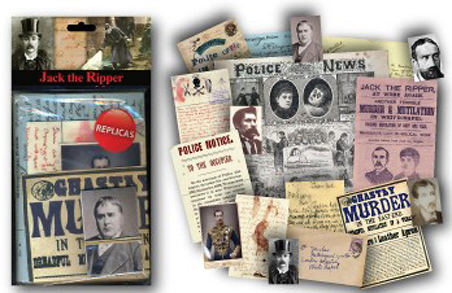 Reproduction: Jack the Ripper memorabilia pack [JKRPK1]