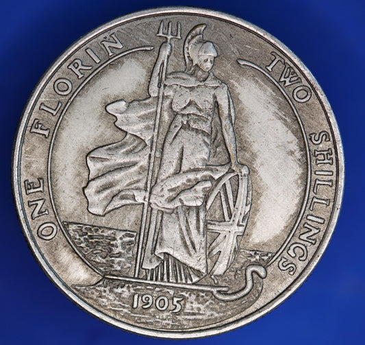 Replica 1905 Edward VII florin        [11/25 33750]