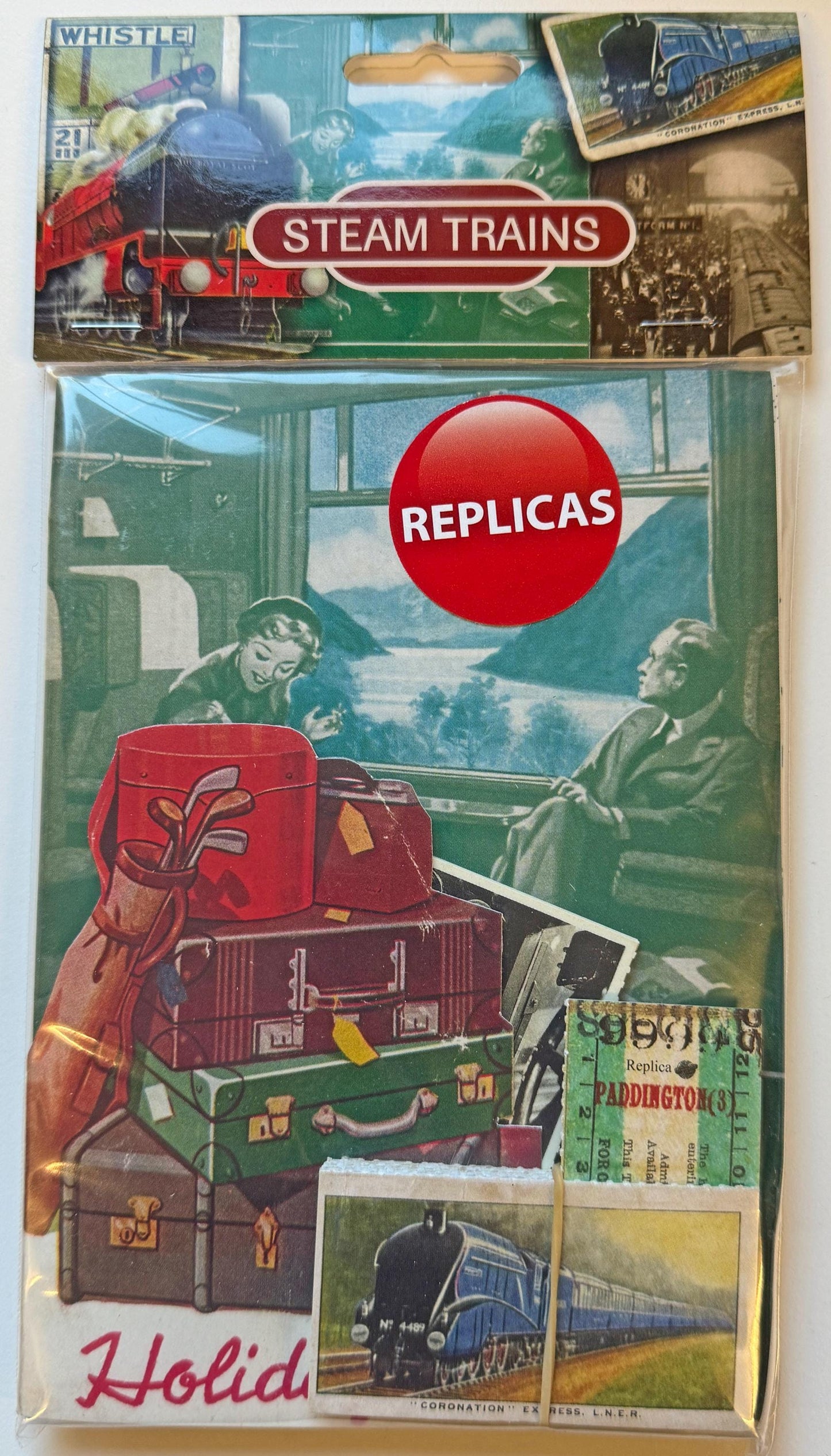 Reproduction Steam Trains /Railwayana memorabilia pack [STEPK1]