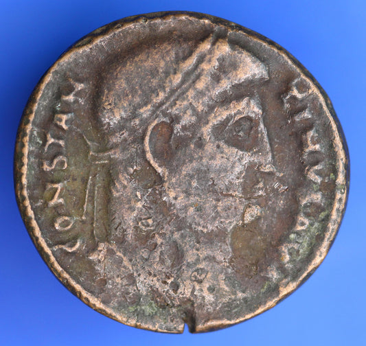 Roman bronze coin Constantine I AD 306-337, 18mm   [12/25 33983]
