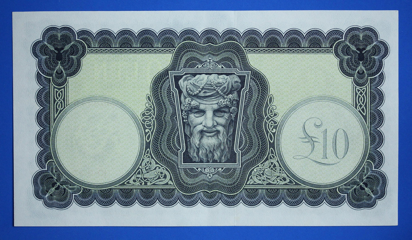 1975 Central Bank of Ireland, Ten Pound, Irish EIRE Lady Lavery banknote [12/25 34008]