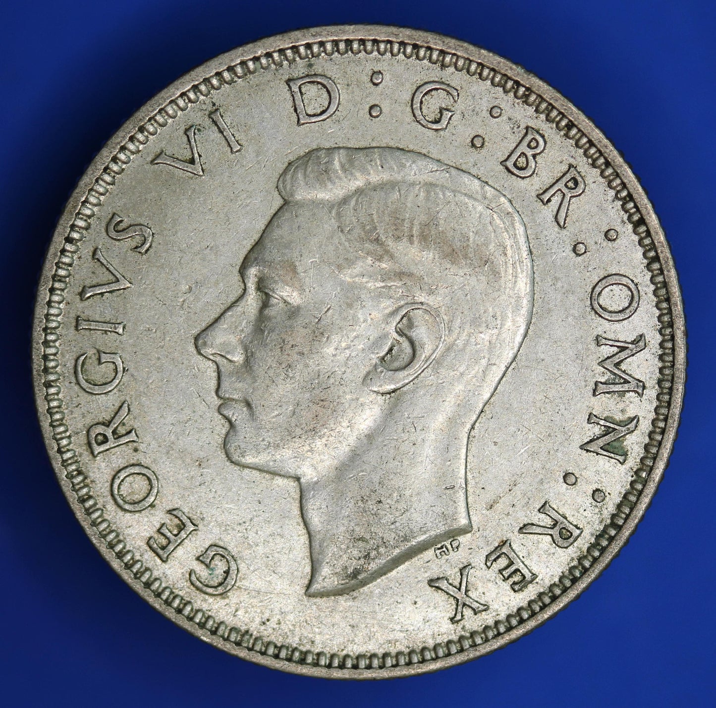 GENUINE British Coin -  1940 George VI florin/ two shillings, 50% silver  [02/26 34358]