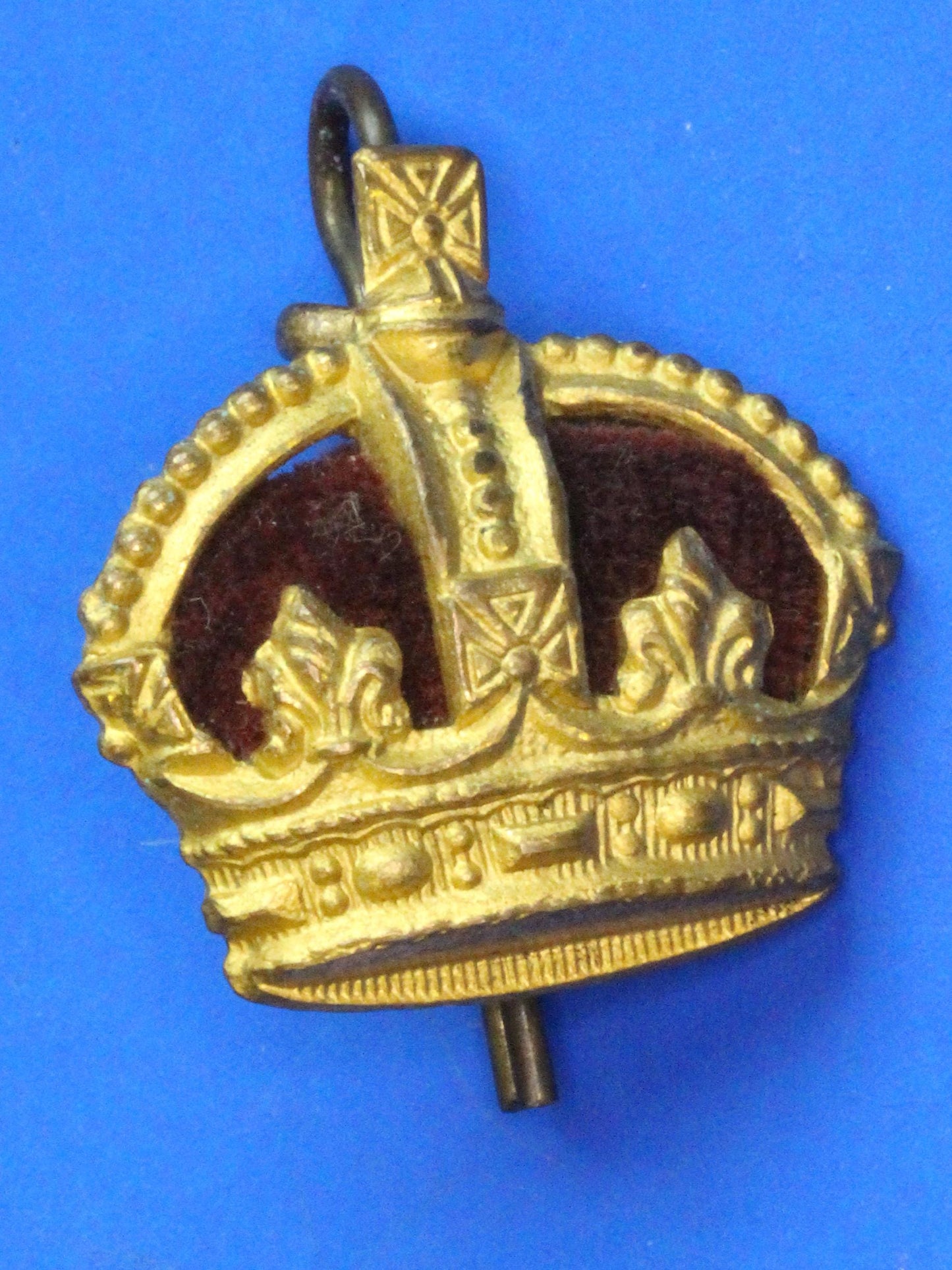 British Army Vintage World War 2 - WW1 WW2 Kings Crown Military Pip Rank of Major [02/26 34493]