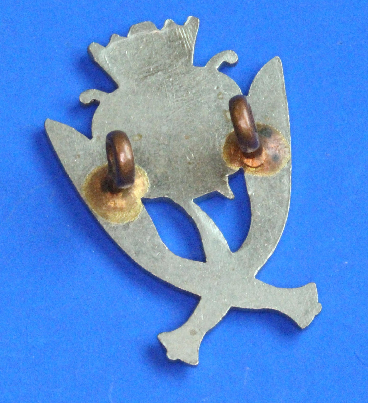 British Army Vintage World War 2 - WW2 7th Duke of Edinburgh's Own Gurkha Rifles cap badge [02/26 34494]