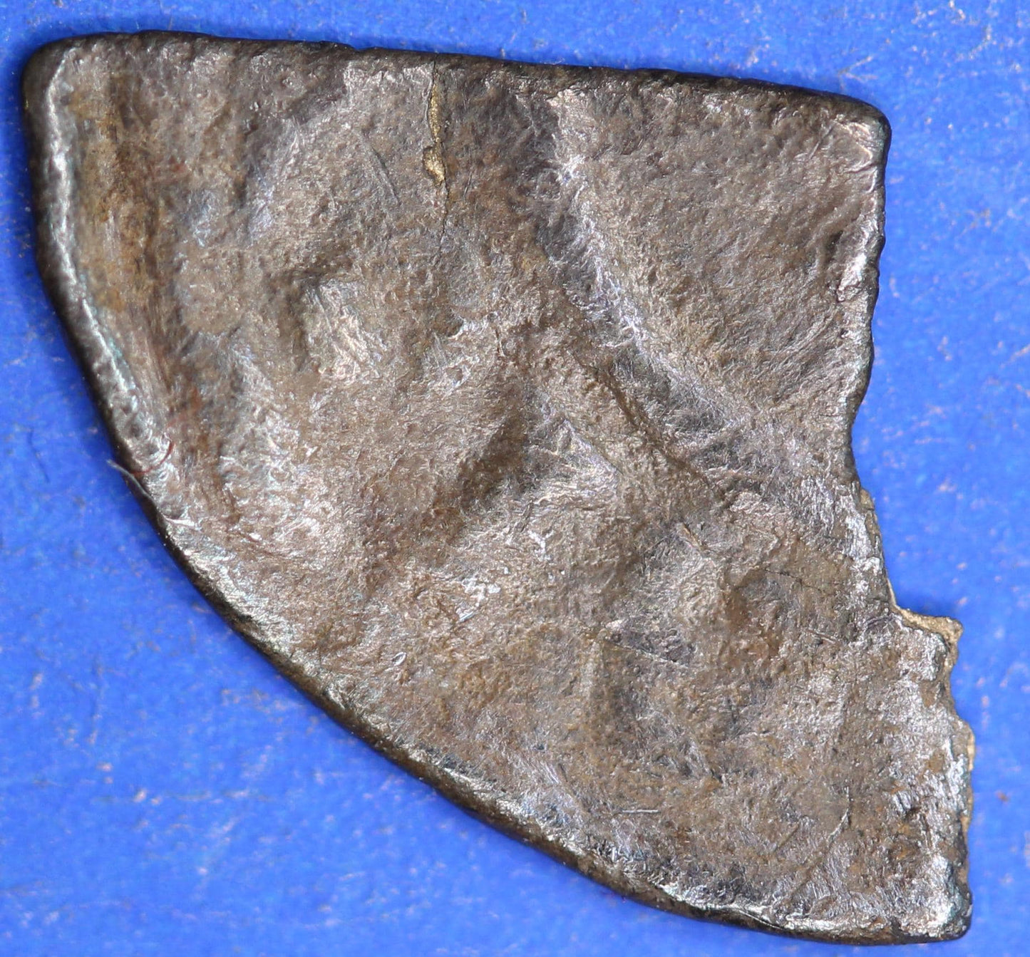 Medieval hammered cut long cross farthing, quarter penny, 0.25g   [04/26 35003]