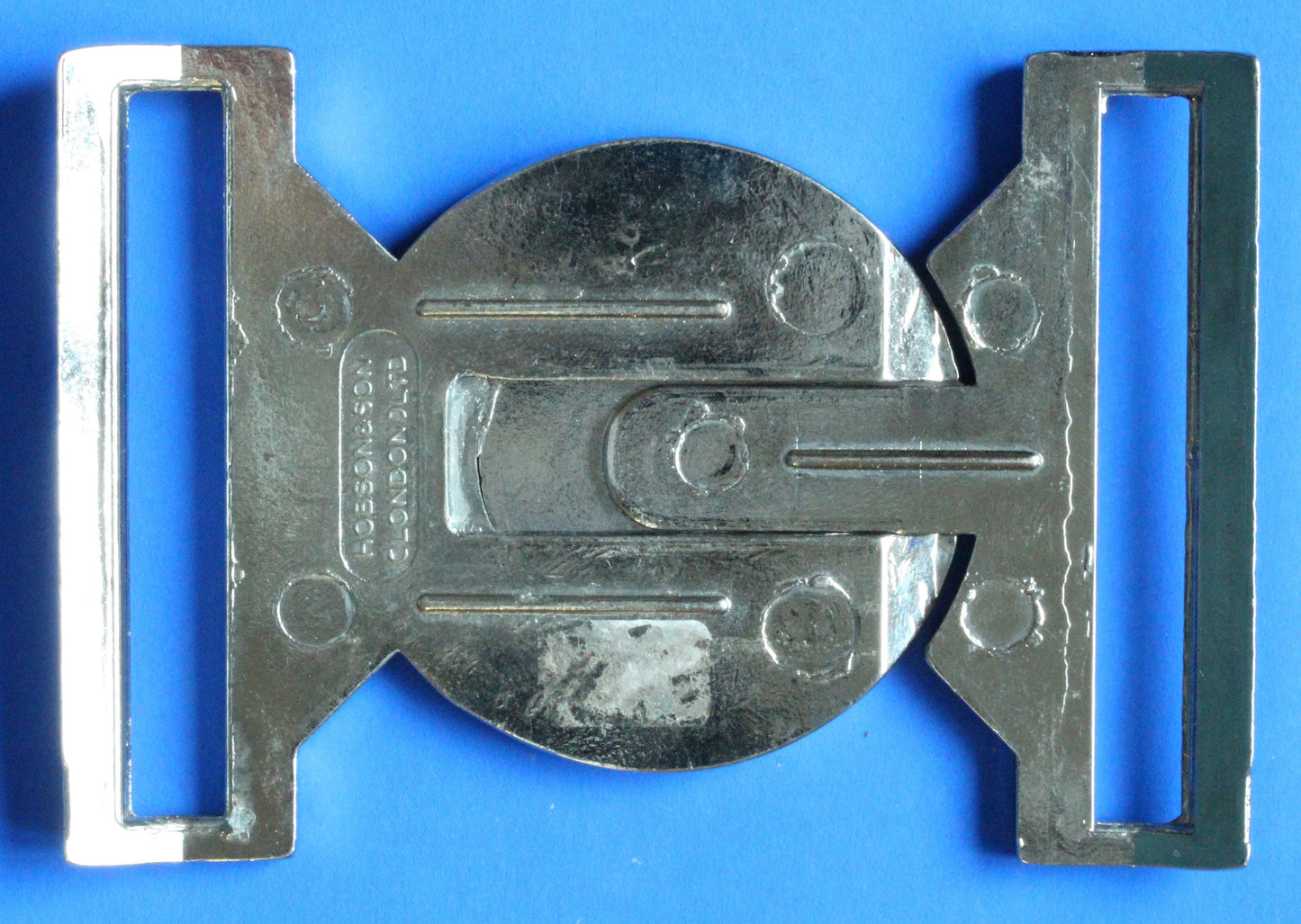 Army Vintage Military - New Zealand military stable belt buckle  [04/26 35058]