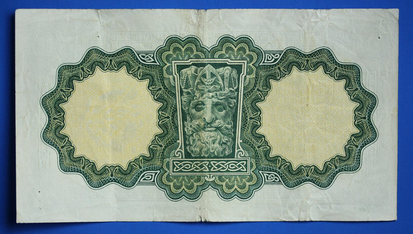 1969 Bank of Ireland, One Pound, Irish EIRE Lady Lavery banknote [06/26 35342]