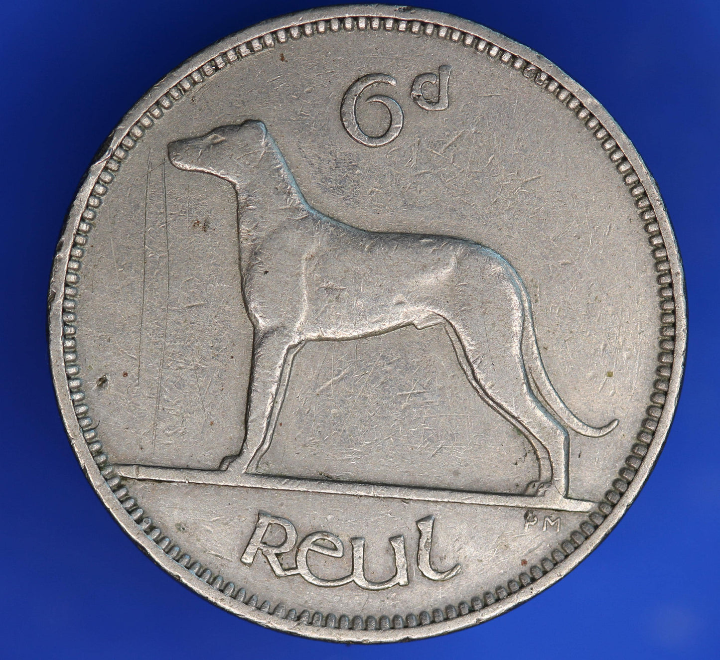 1942 Irish Sixpences 6d Ireland EIRE Irish Wolfhound coin [06/26 35246]