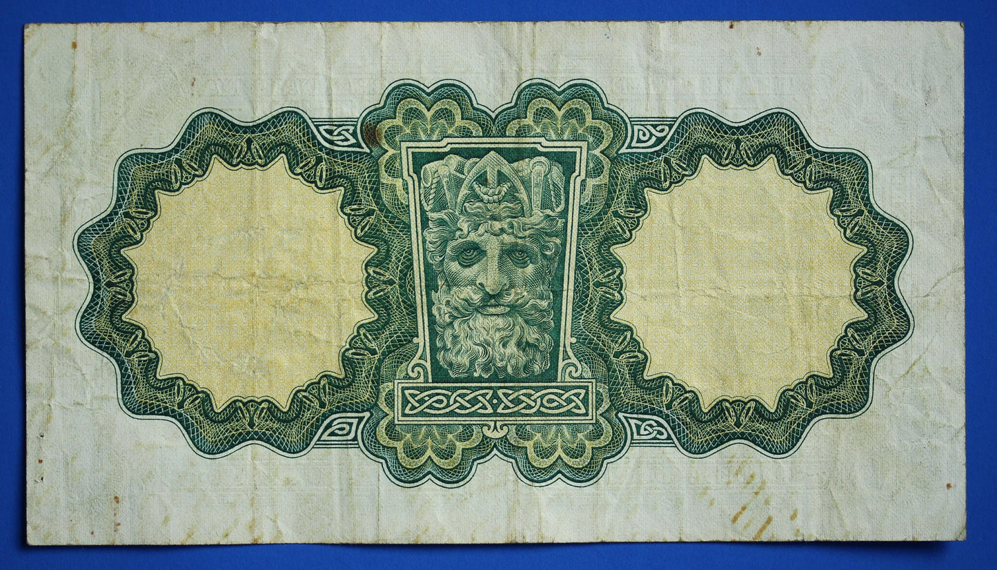 1966 Bank of Ireland, One Pound, Irish EIRE Lady Lavery banknote [06/26 35343]