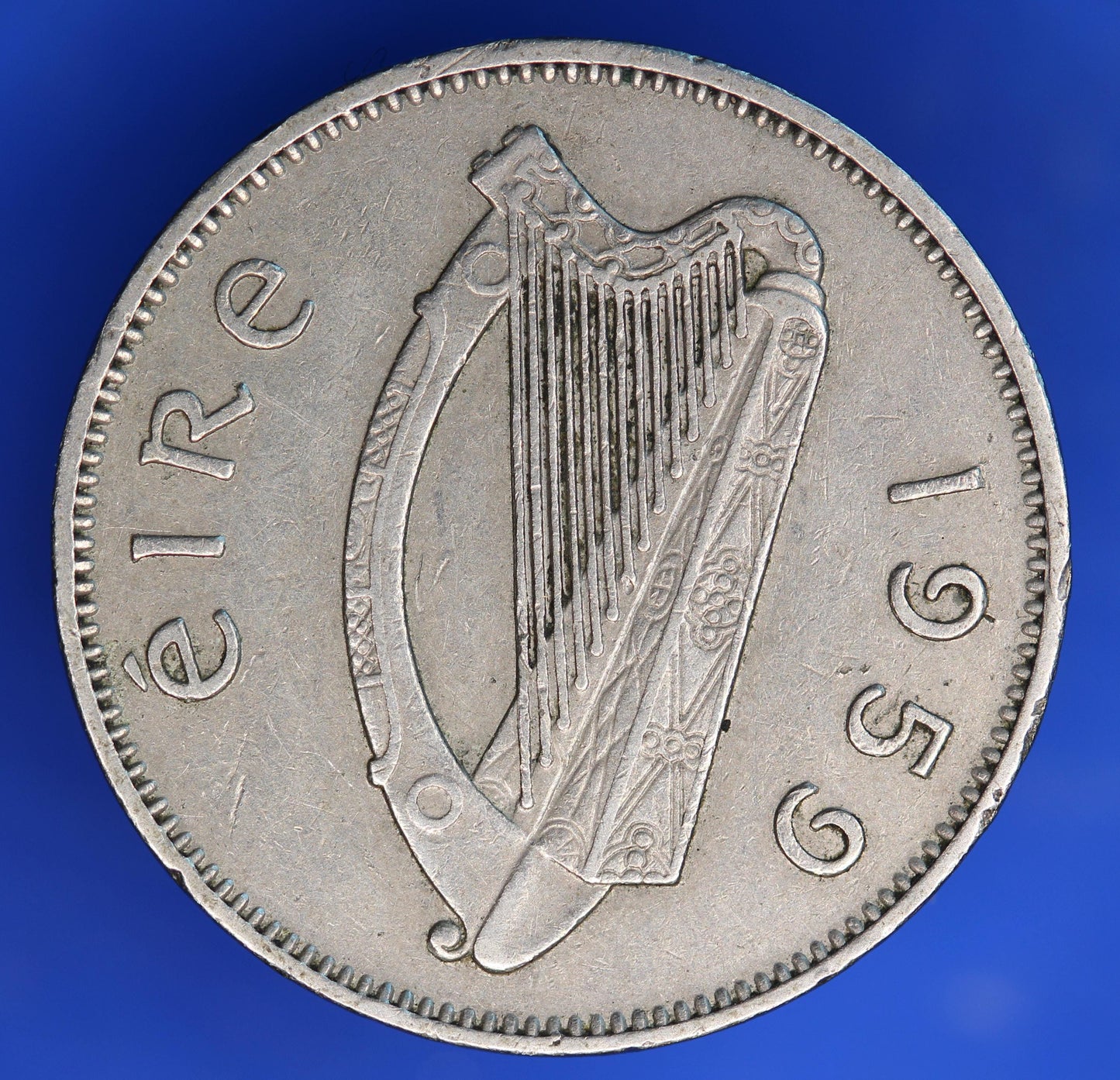 1959 Irish Sixpences 6d Ireland EIRE Irish Wolfhound coin [07/26 35247]