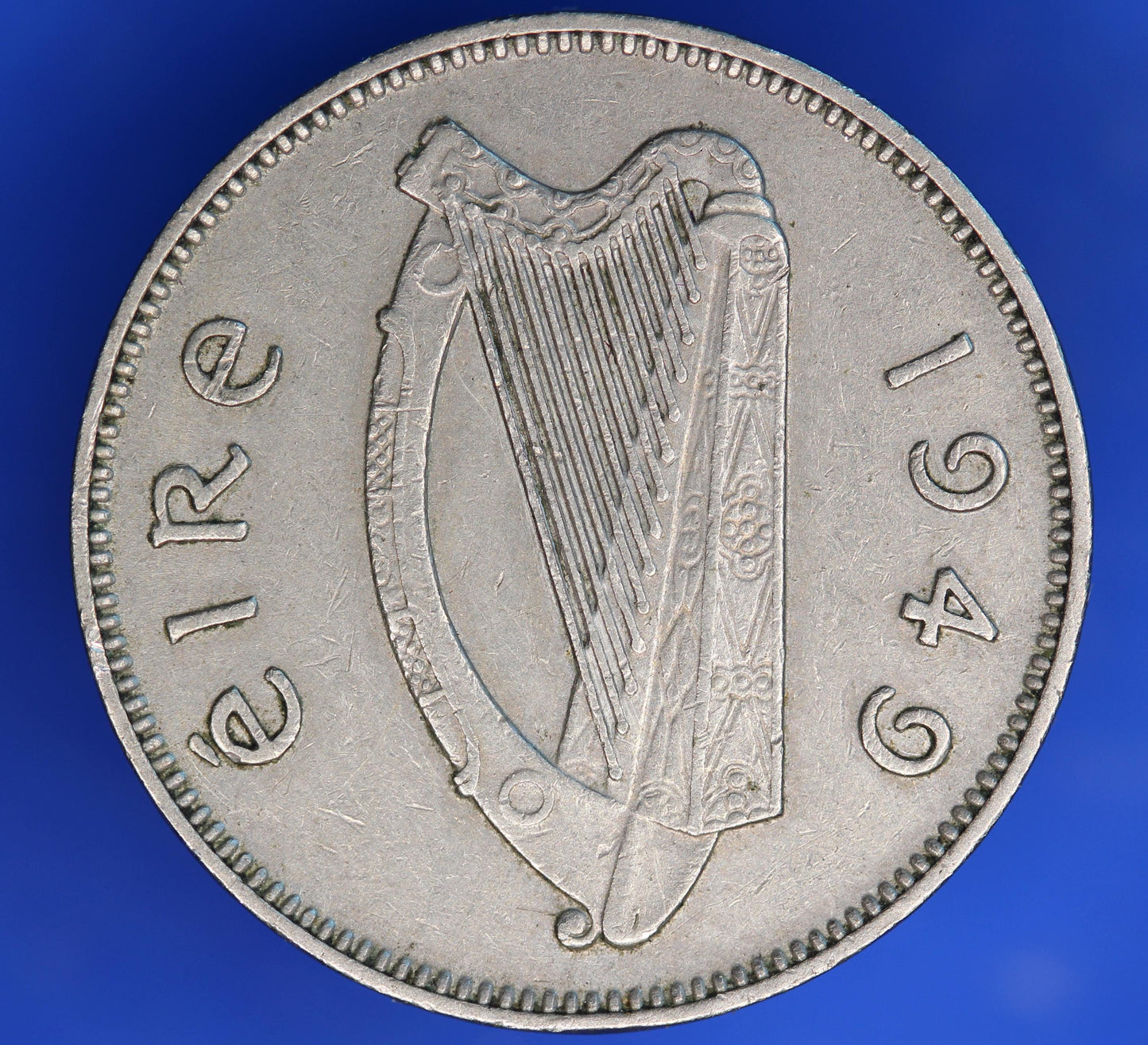 1949 Irish Sixpences 6d Ireland EIRE Irish Wolfhound coin [07/26 35248]